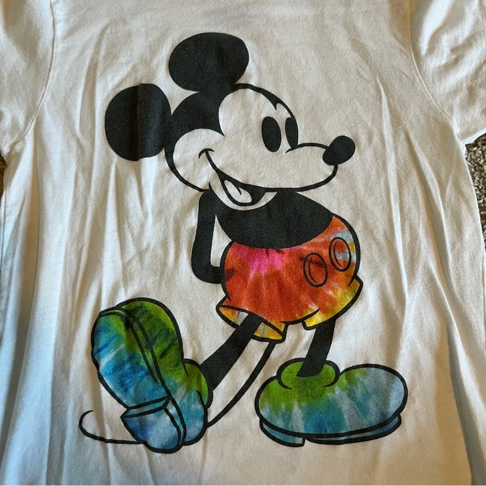 Mickey Mouse tie dye t-shirt